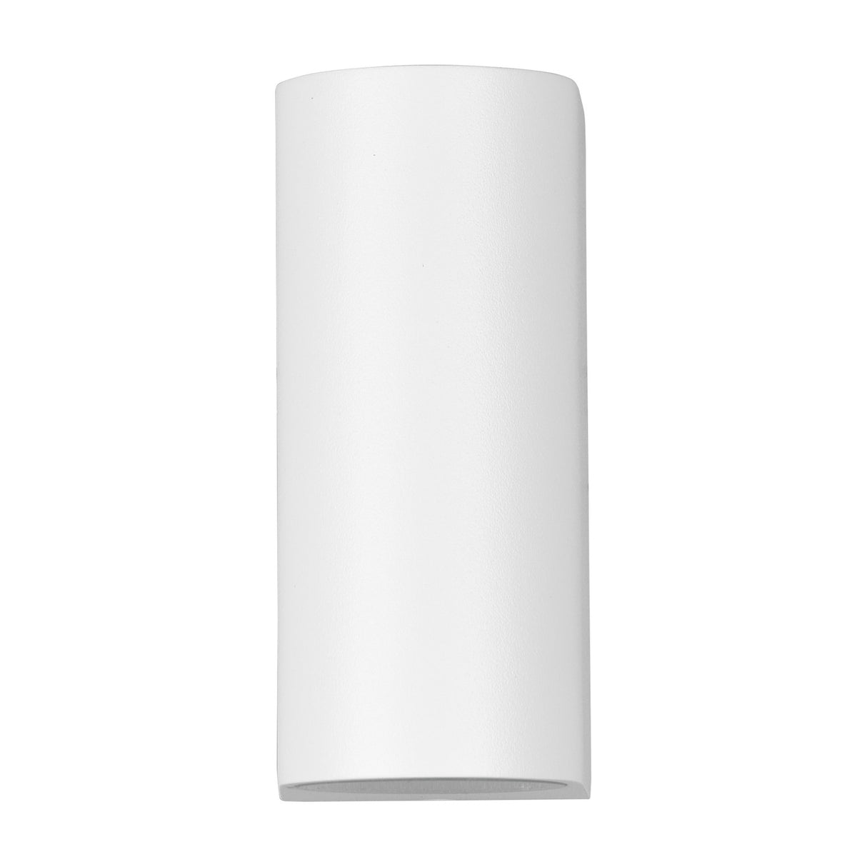Roya Up Down Round Outdoor Wall Light – Matt White