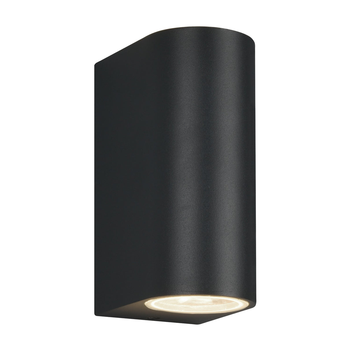 Roya Up Down Round Outdoor Wall Light – Anthracite
