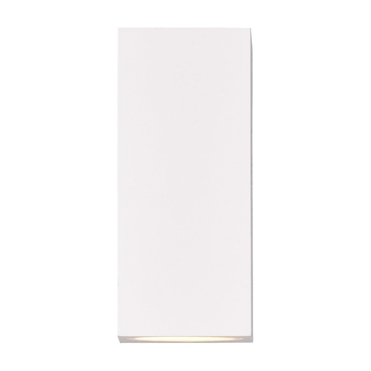 Roya Up Down Square Outdoor Wall Light – Matt White