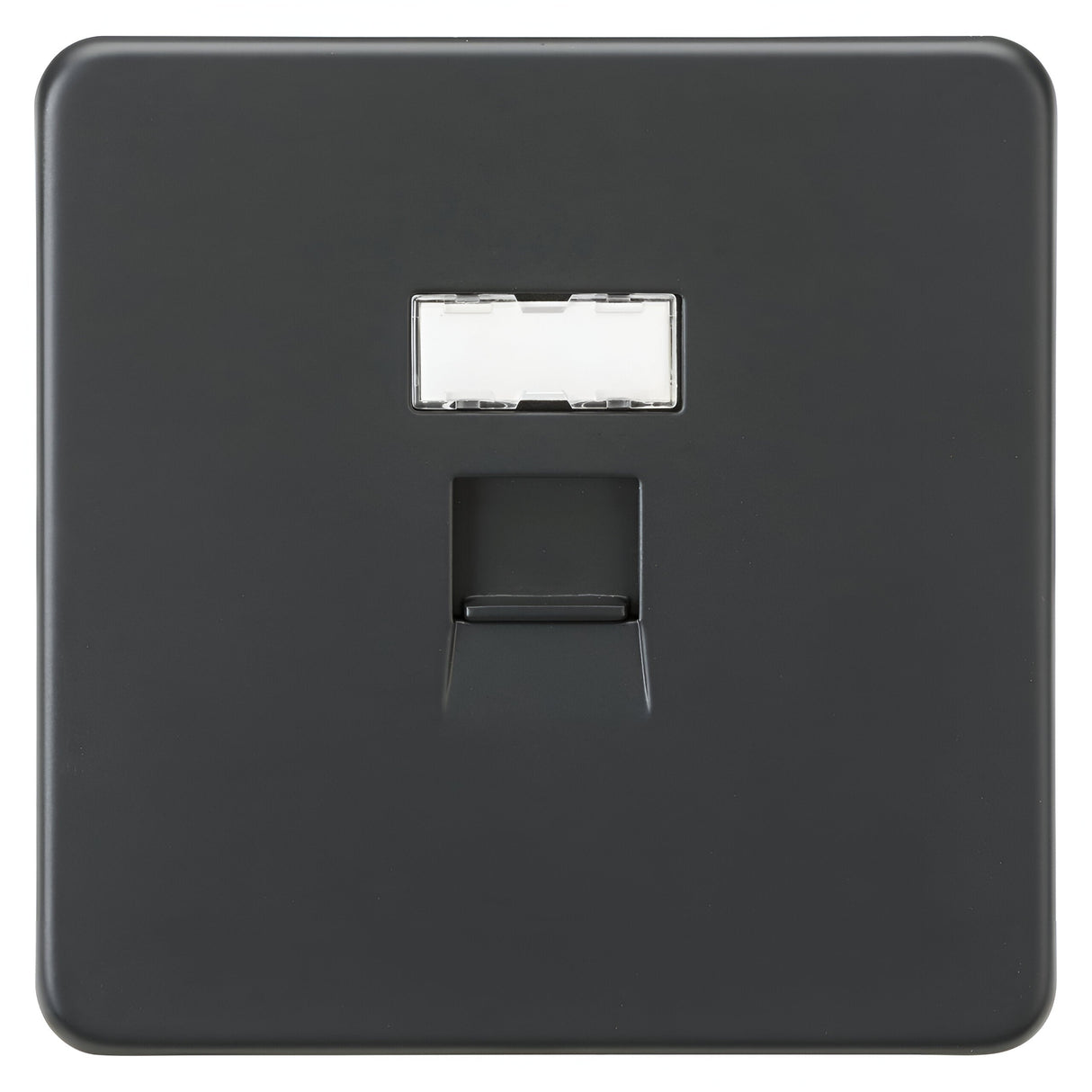 UTP CAT6a RJ45 Network Outlet - Anthracite