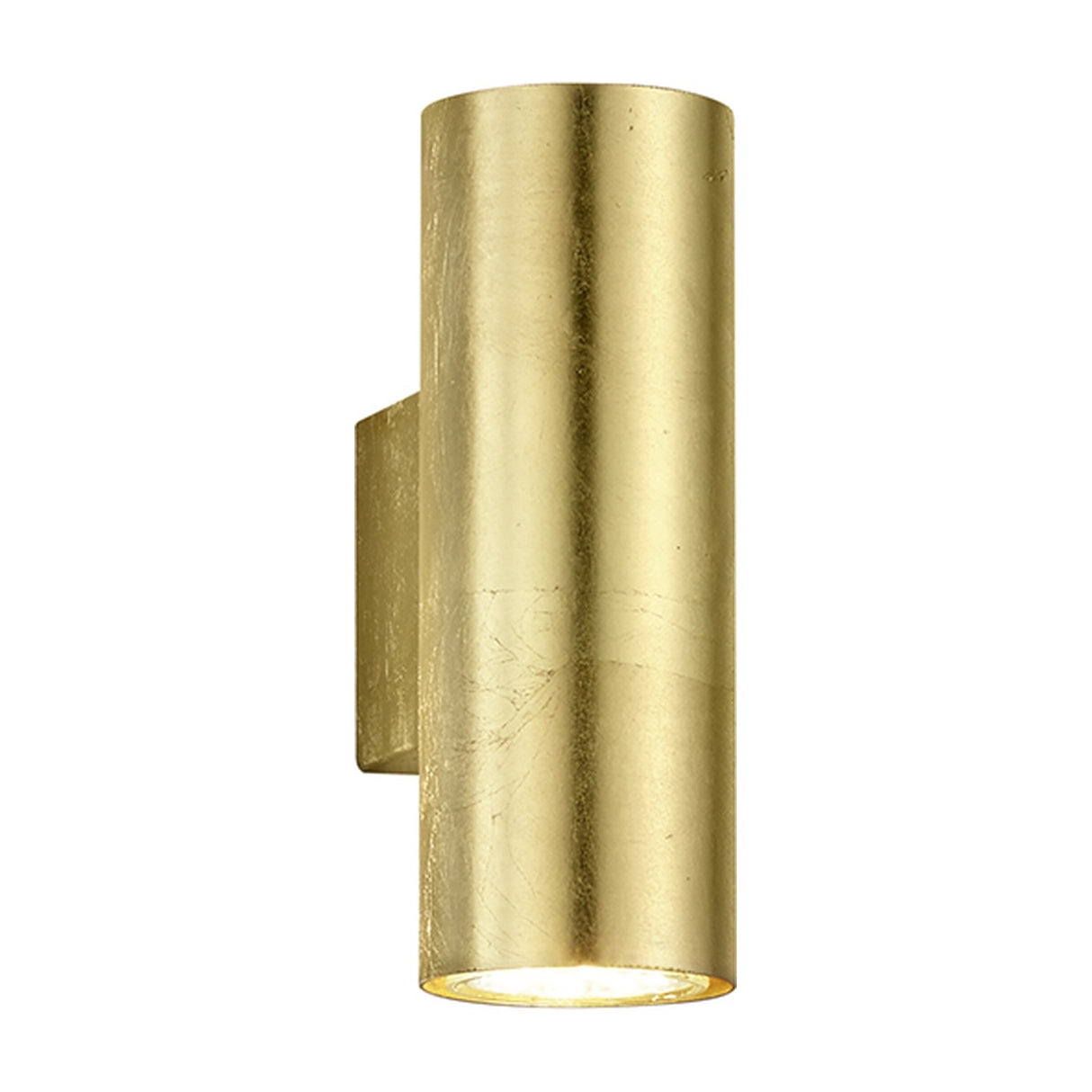 Cleo Up Down Tube Wall Light – Gold
