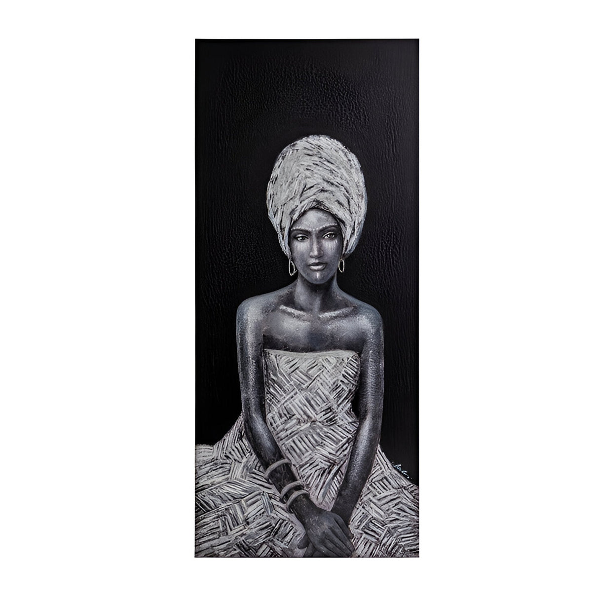 Johari African Heritage Acrylic Painting - 70x160cm