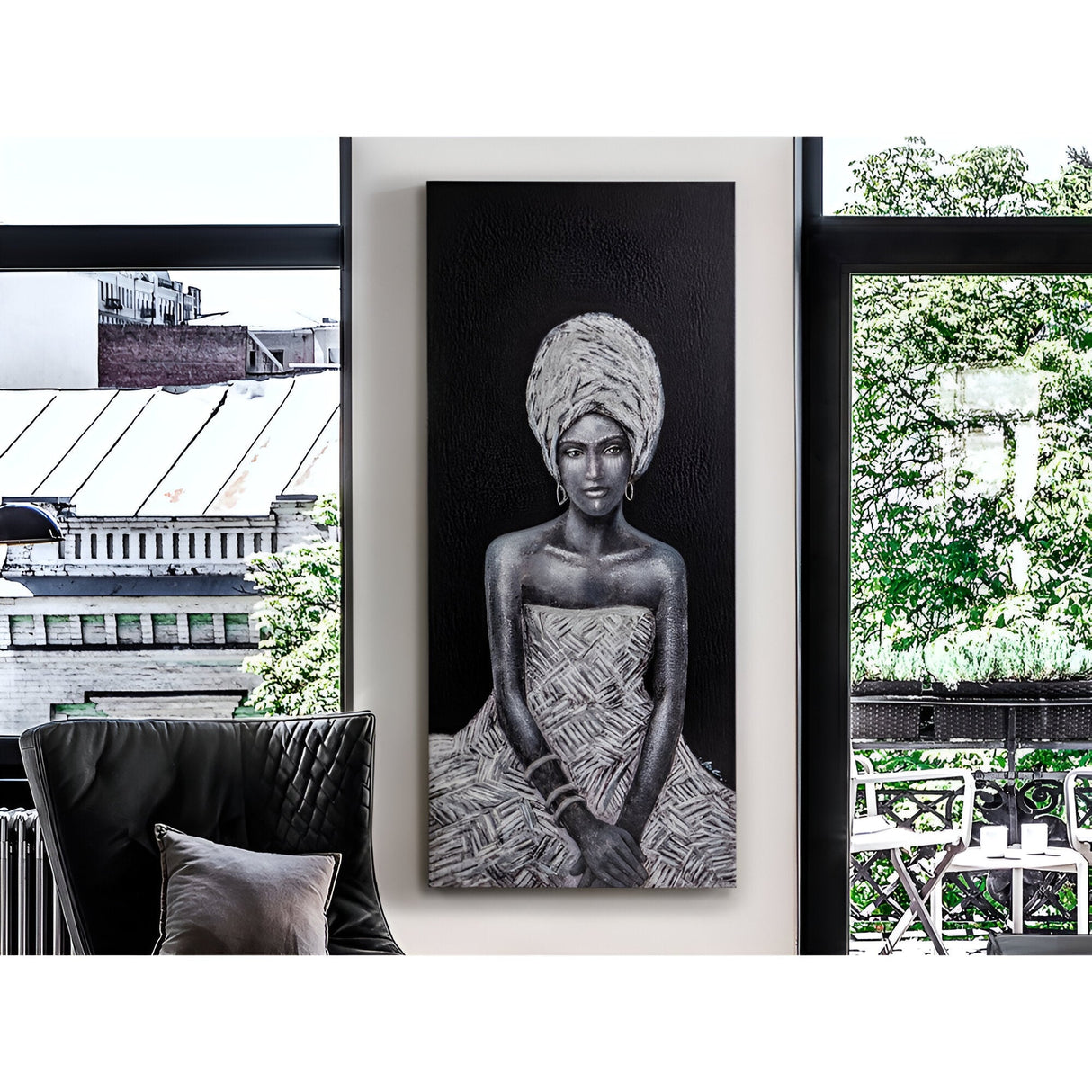 Johari African Heritage Acrylic Painting - 70x160cm