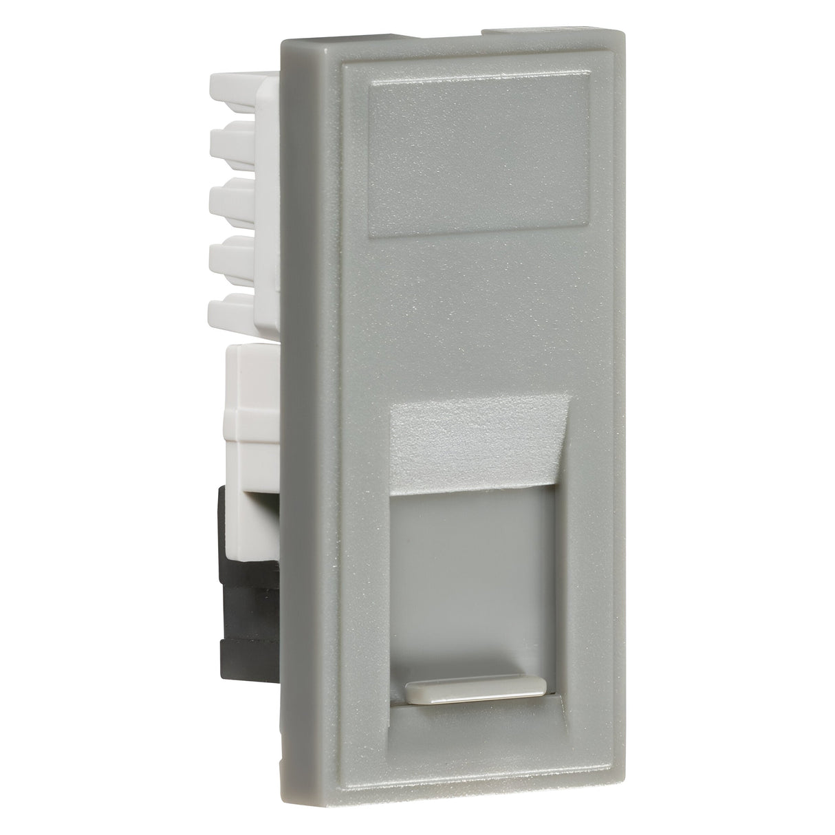 UTP CAT6A RJ45 Outlet module 25 x 50mm - Grey
