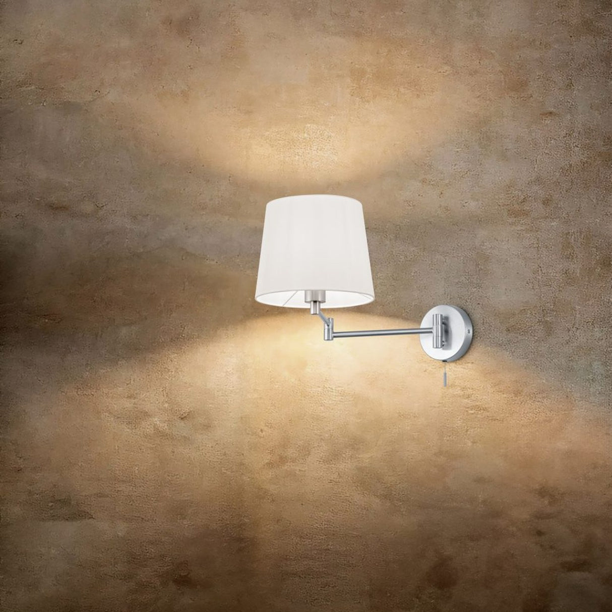 Lyon Cone Wall Light – Satin Nickel