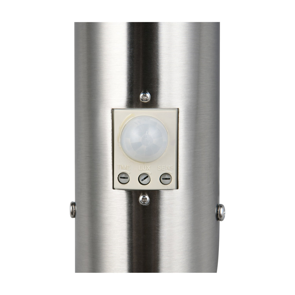 Trioto PIR Outdoor Wall Light – Satin Nickel