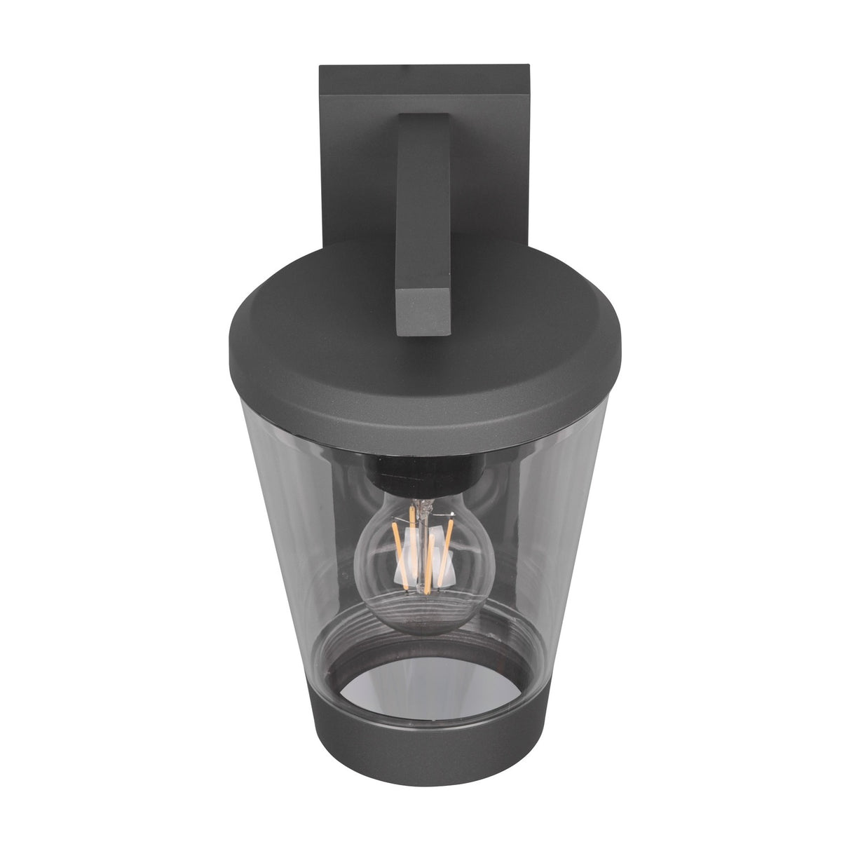 Cavado Lantern Outdoor Wall Light – Anthracite