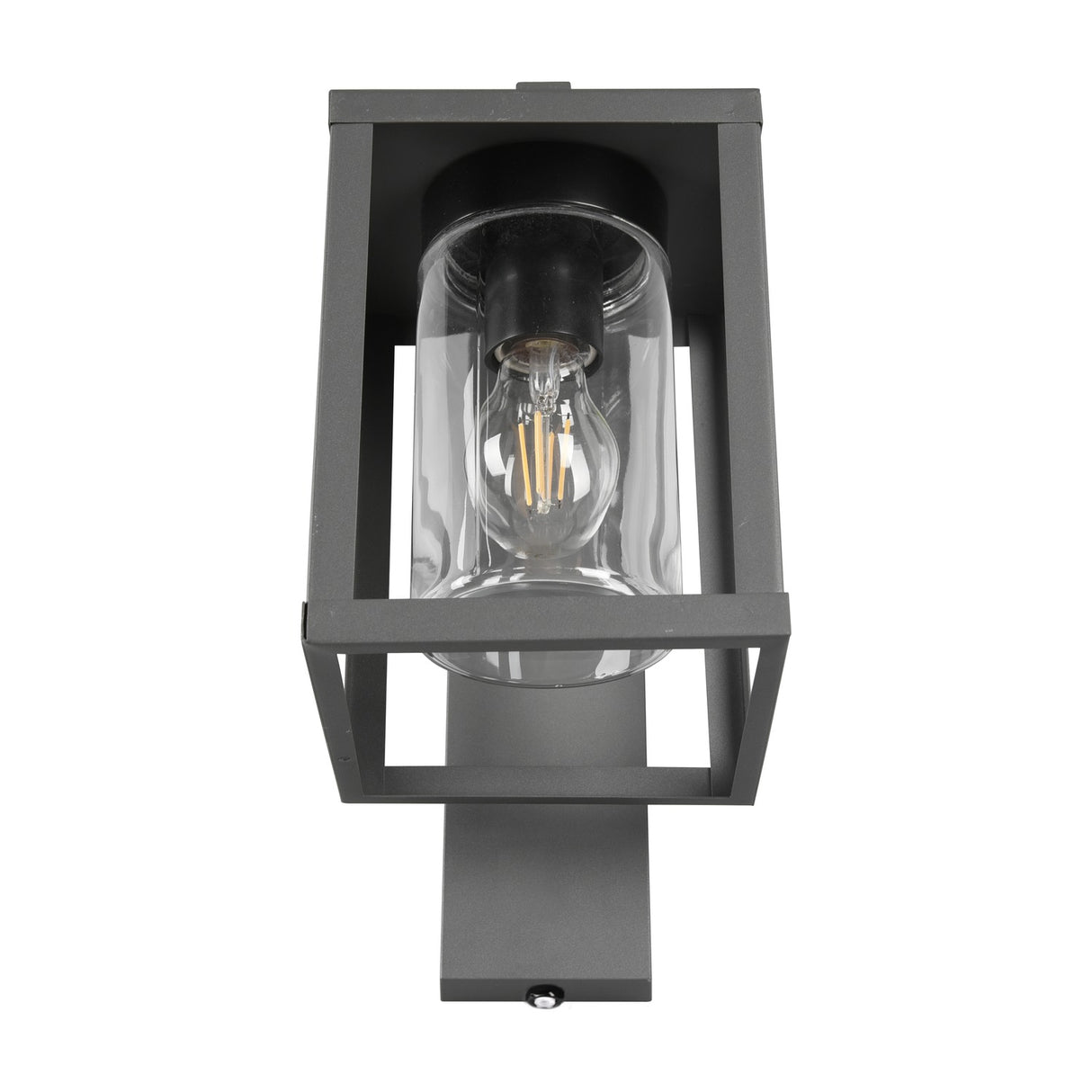 Lunga Lantern Outdoor Wall Light – Anthracite