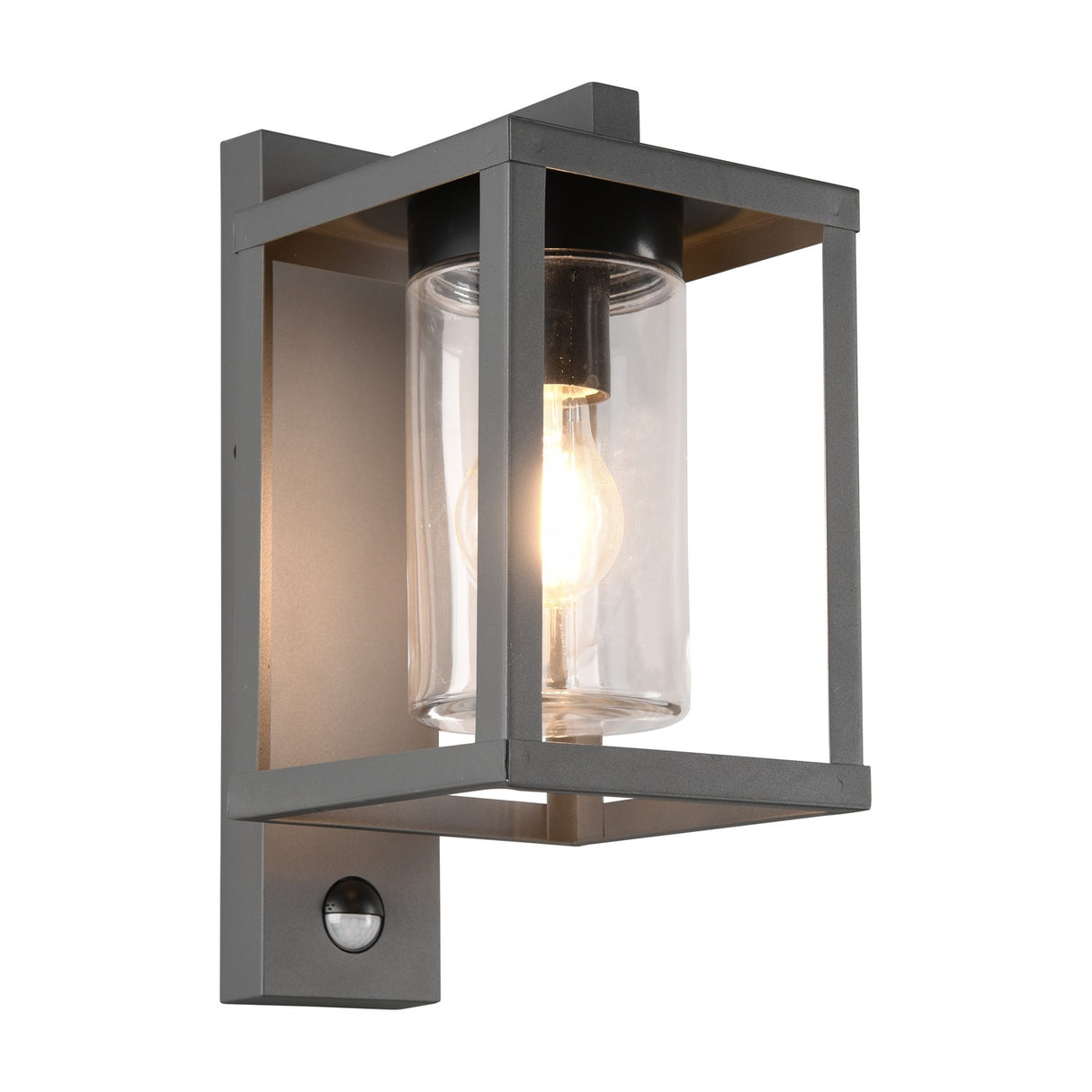 Lunga PIR Outdoor Wall Light – Anthracite