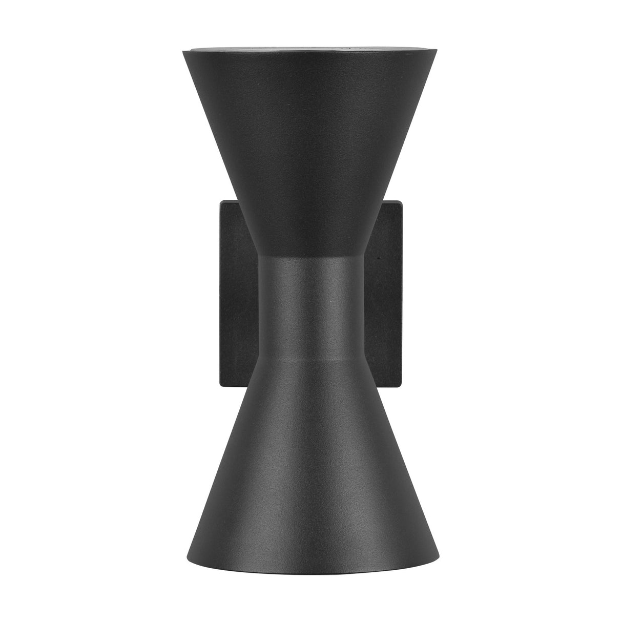 Ardas 2 Light Up Down Outdoor Wall Light – Matt Black