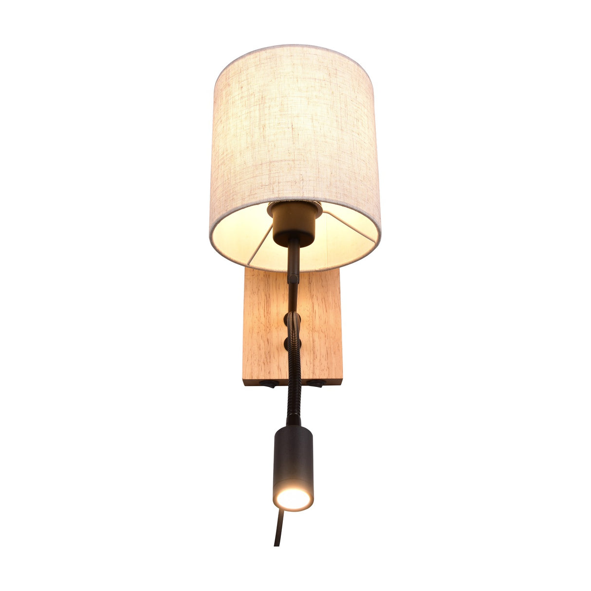 Nilam 2 Light Wall Light – Natural