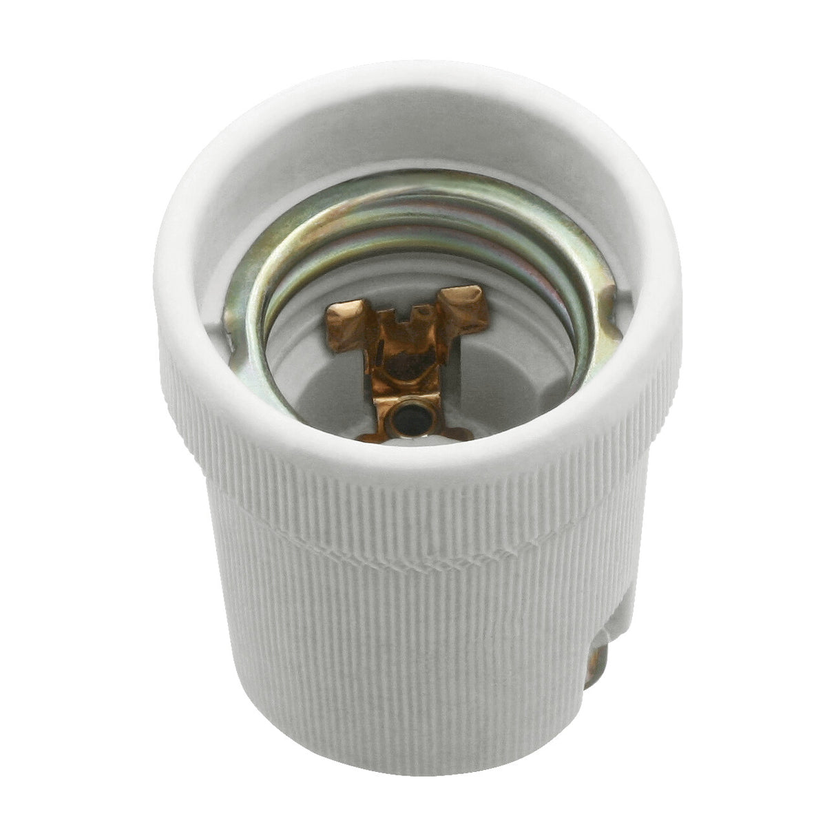 E27 Threaded Lampholder 4A - Grey