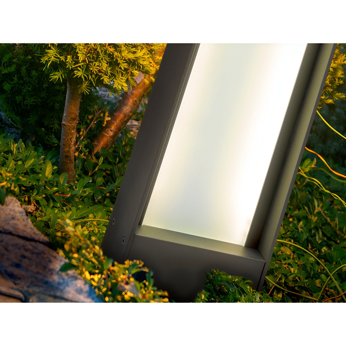 Matia LED Bollard Light 50cm - Grey
