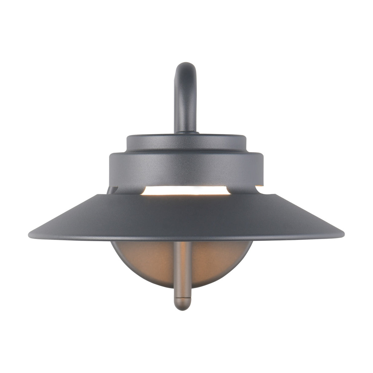 Atrato Glass Outdoor Wall Light – Anthracite
