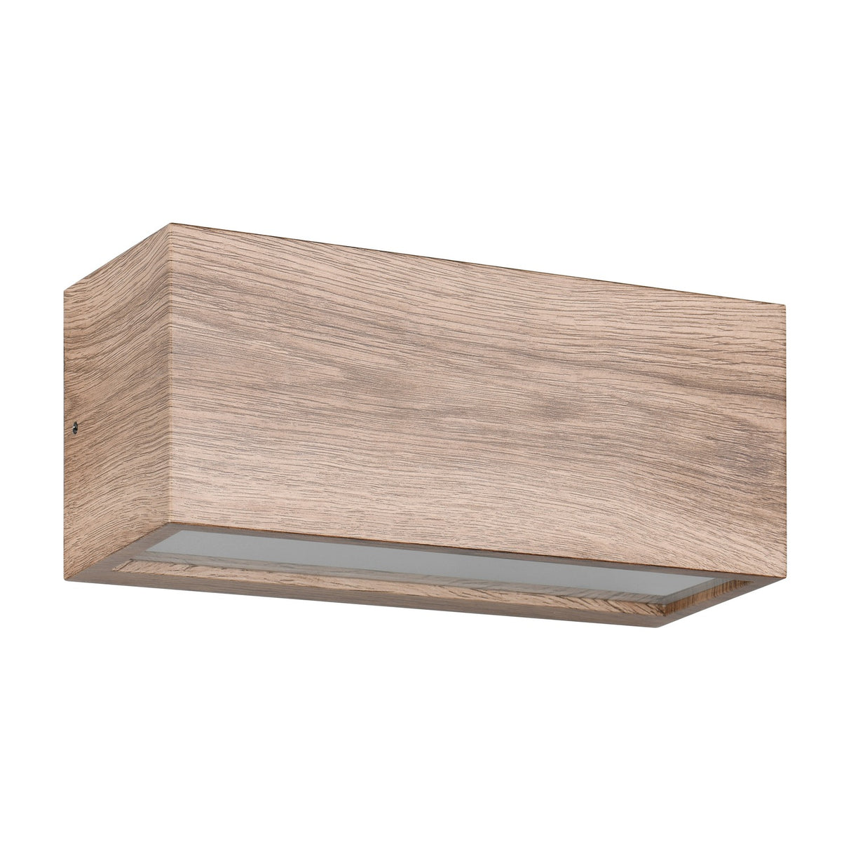 Mayenne Up Down Outdoor Wall Light – Wood Effect