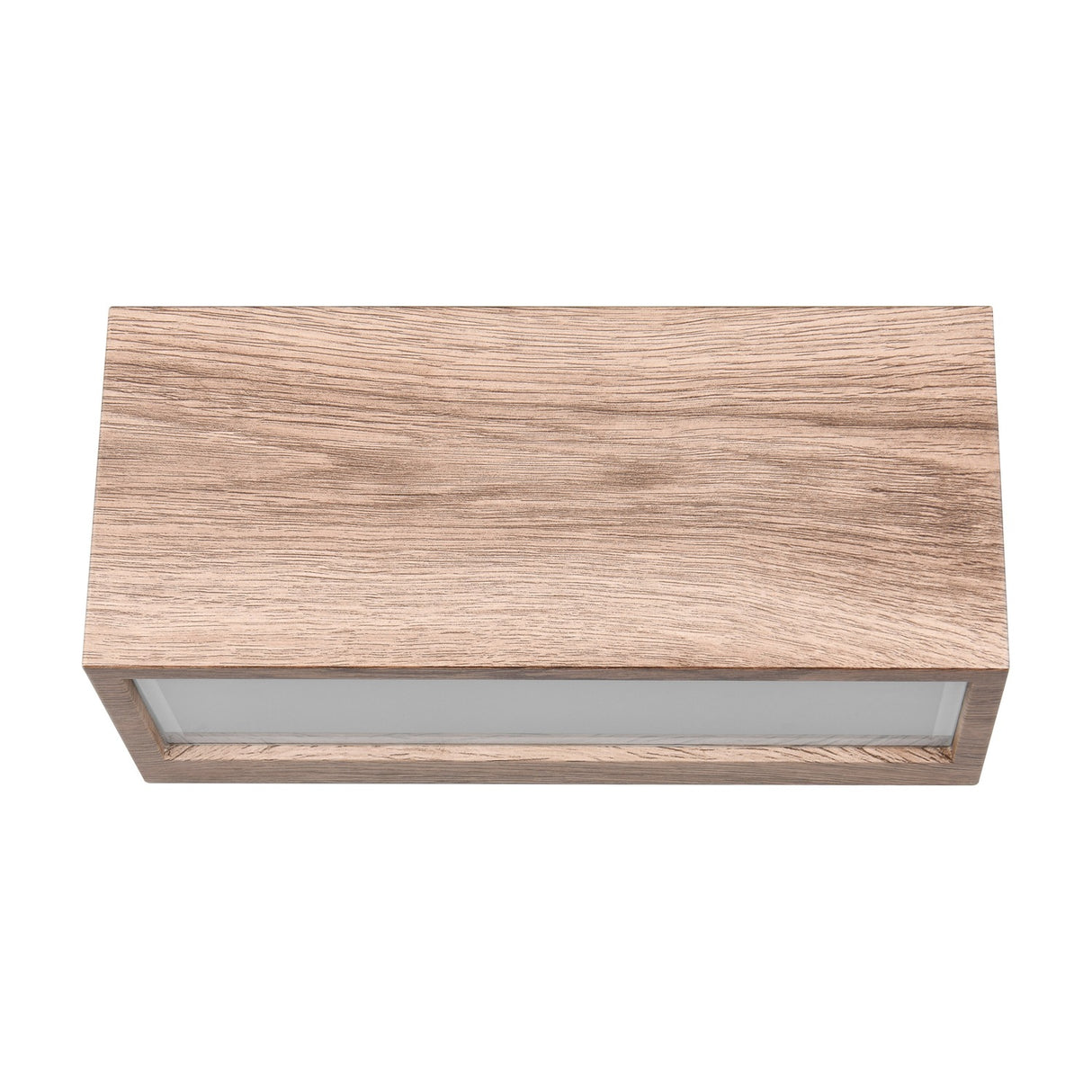 Mayenne Up Down Outdoor Wall Light – Wood Effect