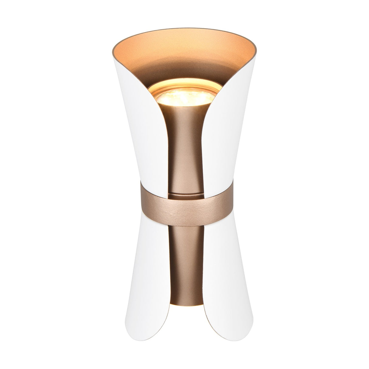 Coat 2 Light Up Down Cone Wall Light – Matt White