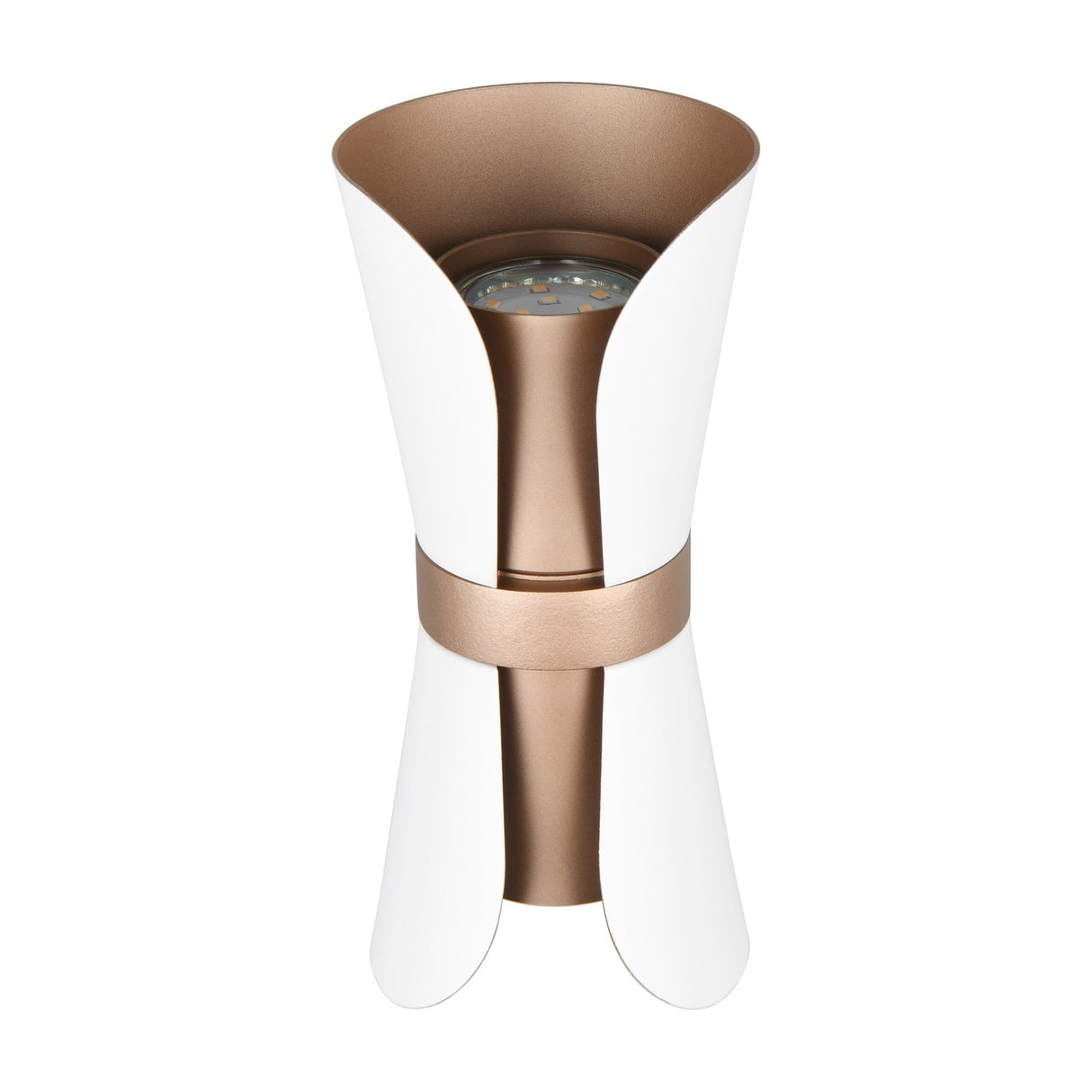 Coat 2 Light Up Down Cone Wall Light – Matt White