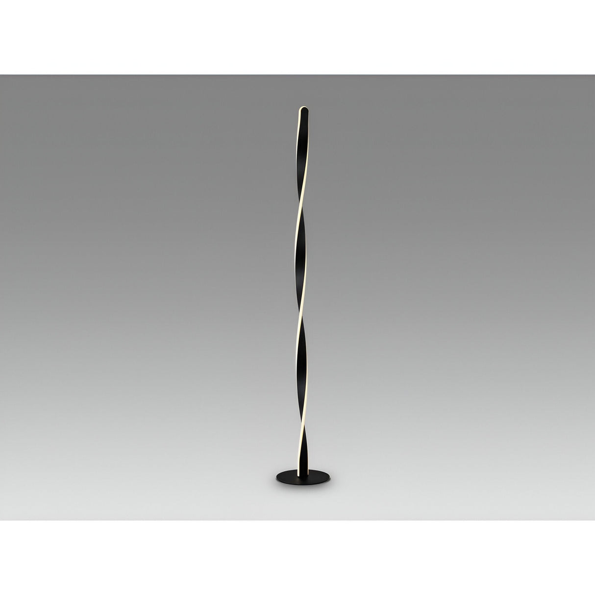 Twist LED Floor Lamp 40W 3000K - Matte Black