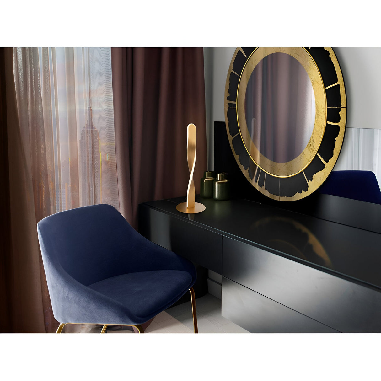 Twist LED Table Lamp 12W 3000K - Gold