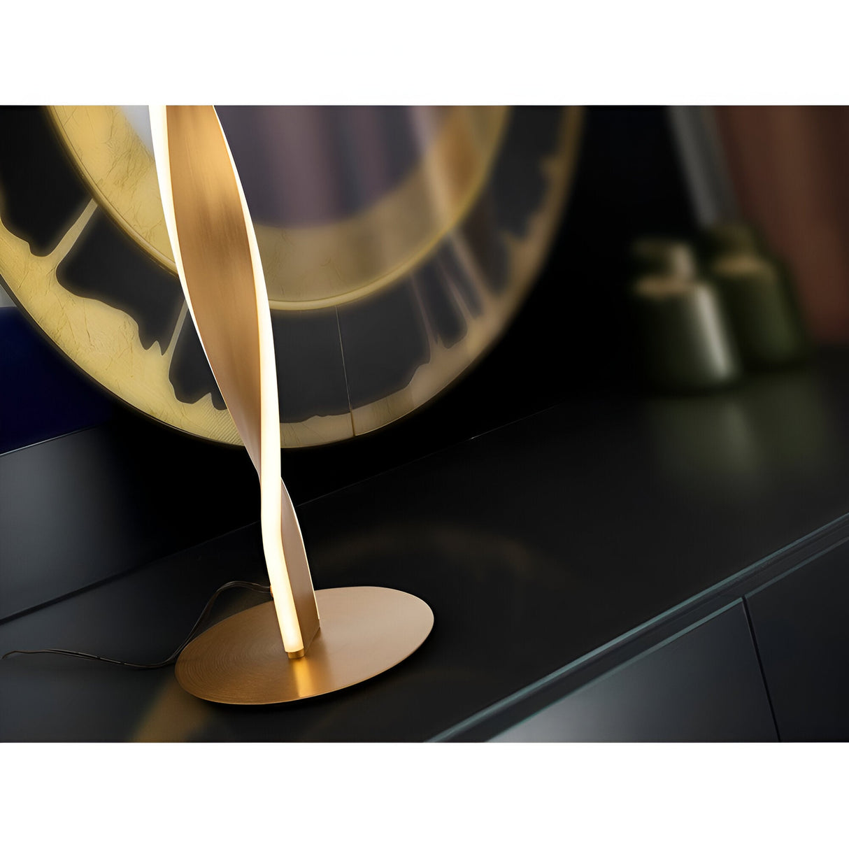 Twist LED Table Lamp 12W 3000K - Gold