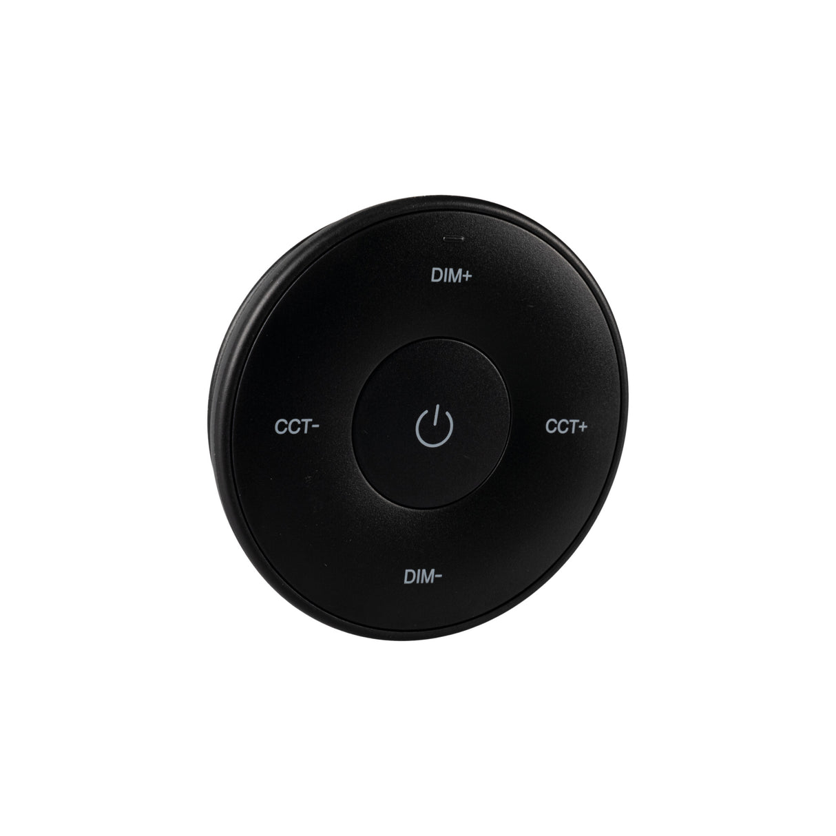 CCT Remote Control Single Zone RF Dimmer Controller IP20 Black - 1 Mono CCT Black