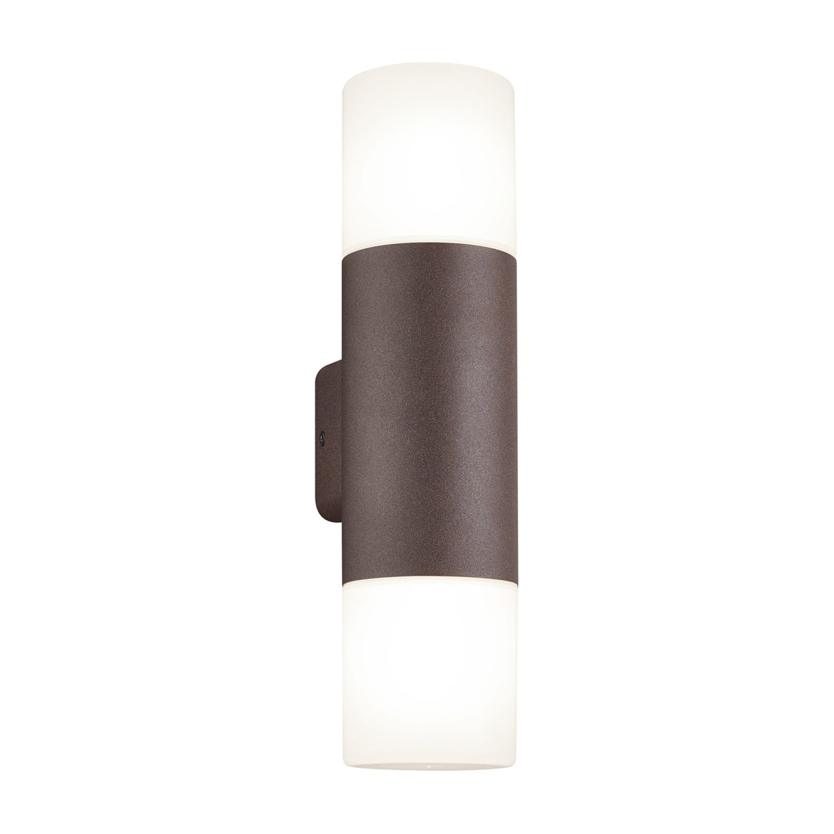 Hoosic 2 Light Up Down Outdoor Wall Light – Rust