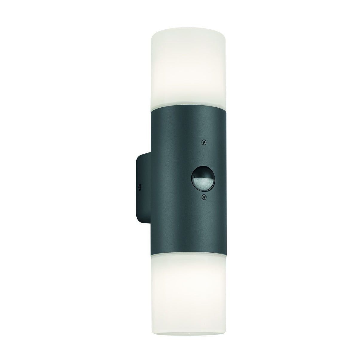 Hoosic 2 Light Up Down PIR Outdoor Wall Light – Anthracite