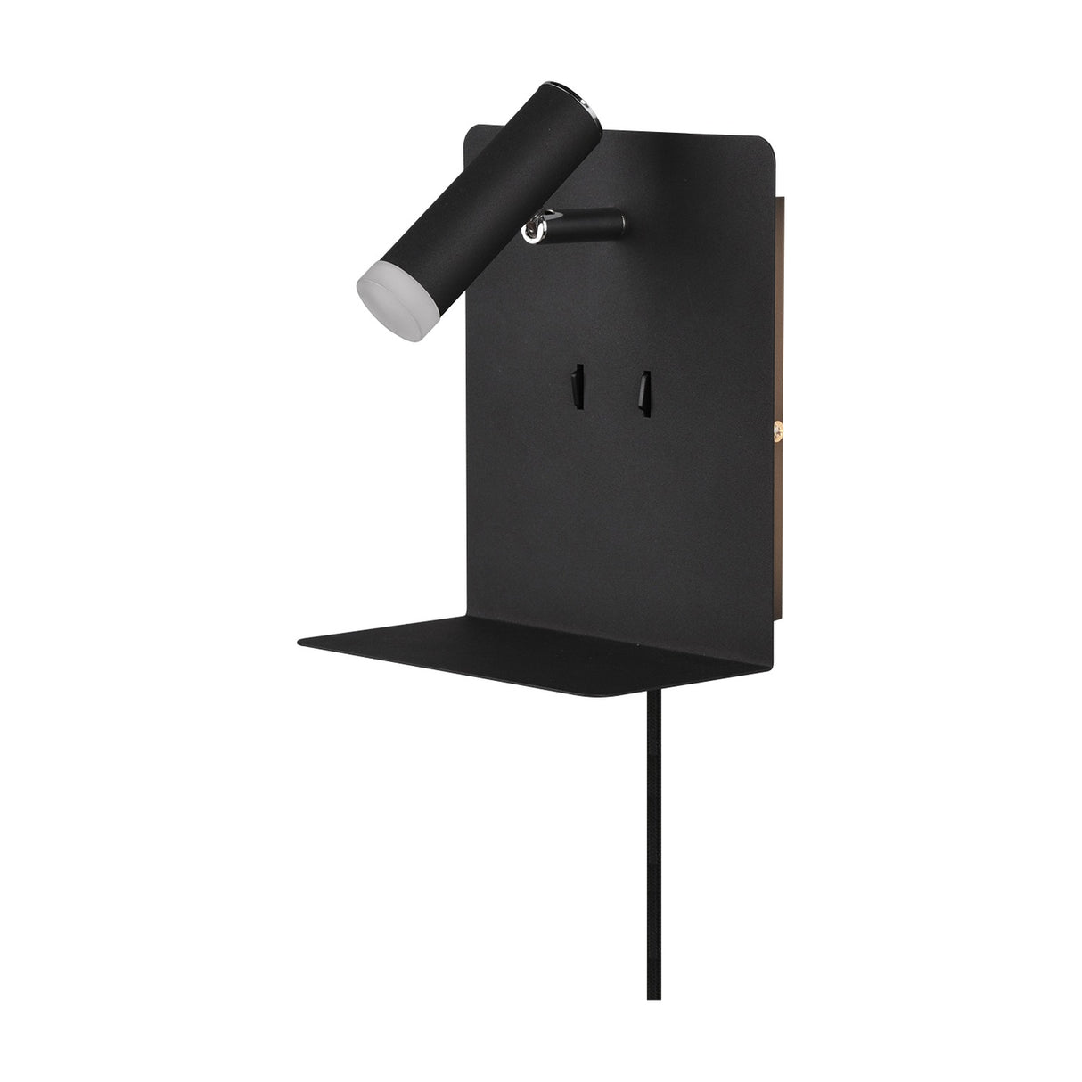 Element 2 Light LED USB Wall Light – Matt Black