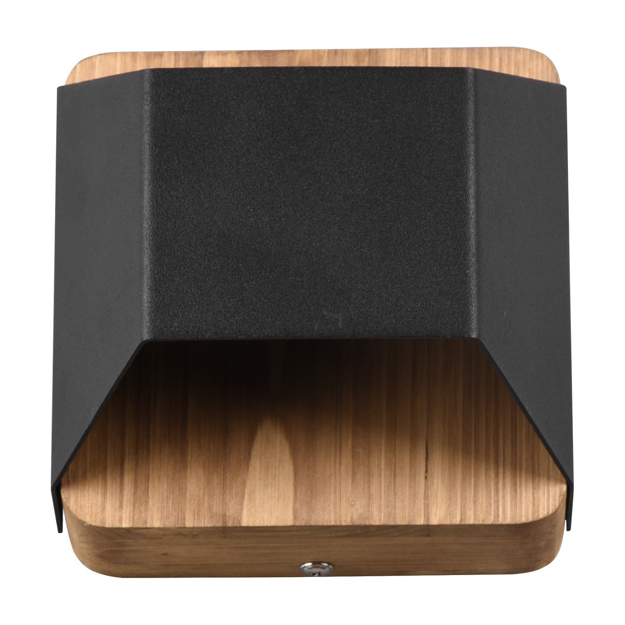 Arino LED Up Down Square Wall Light – Matt Black