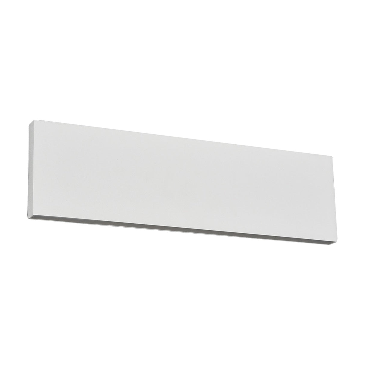 Concha LED Up Down Panel Wall Light – Matt White