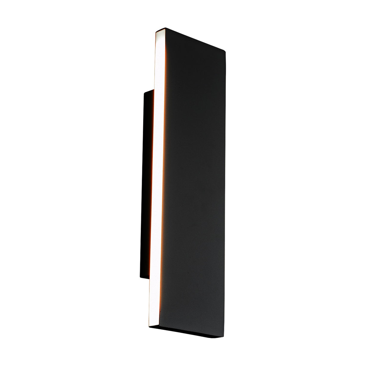 Concha LED Up Down Black Wall Light – Anthracite