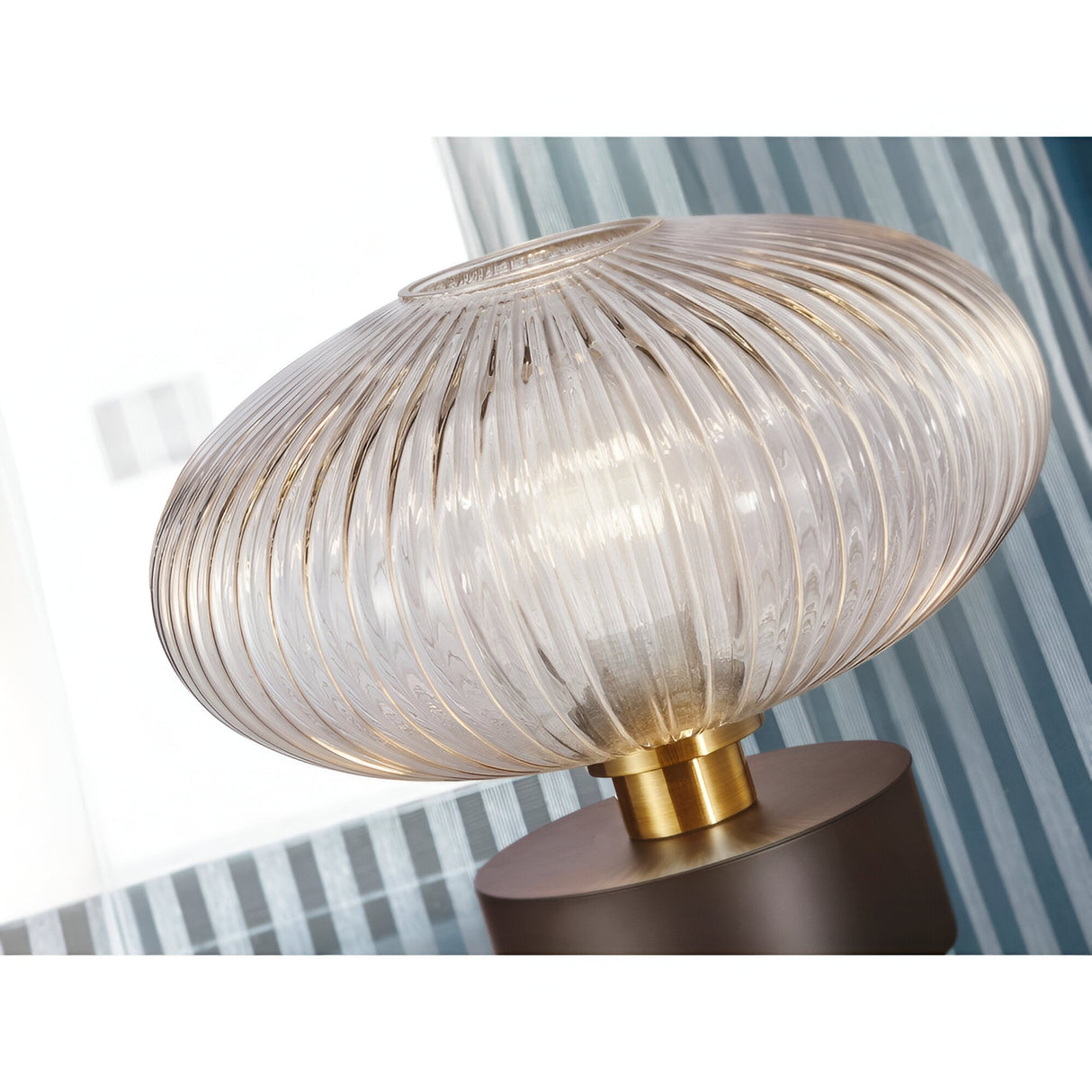 Norma Table Lamp - Black/Brass