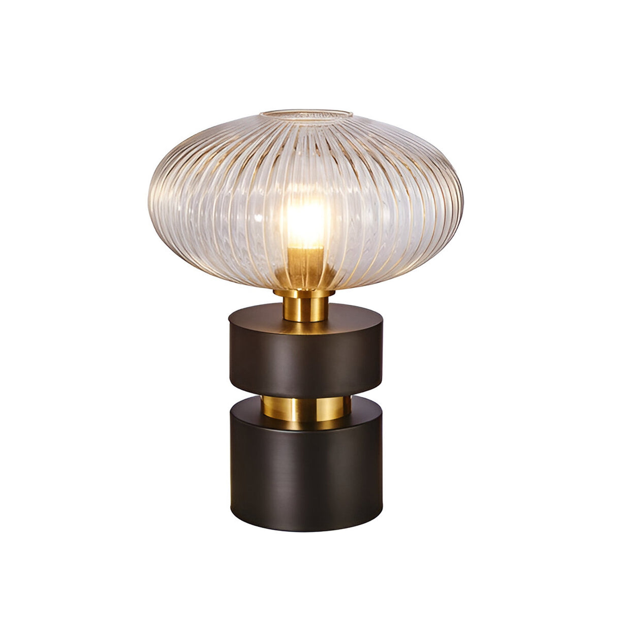 Norma Table Lamp - Black/Brass