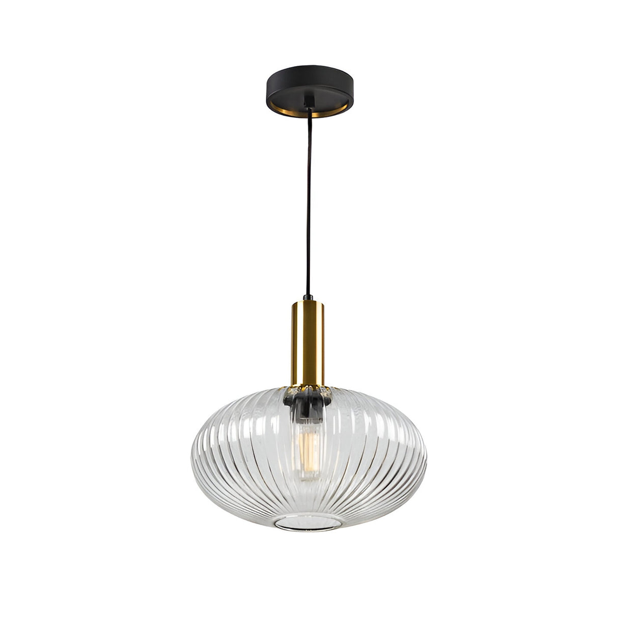 Norma 1 Light Glass Pendant - Clear