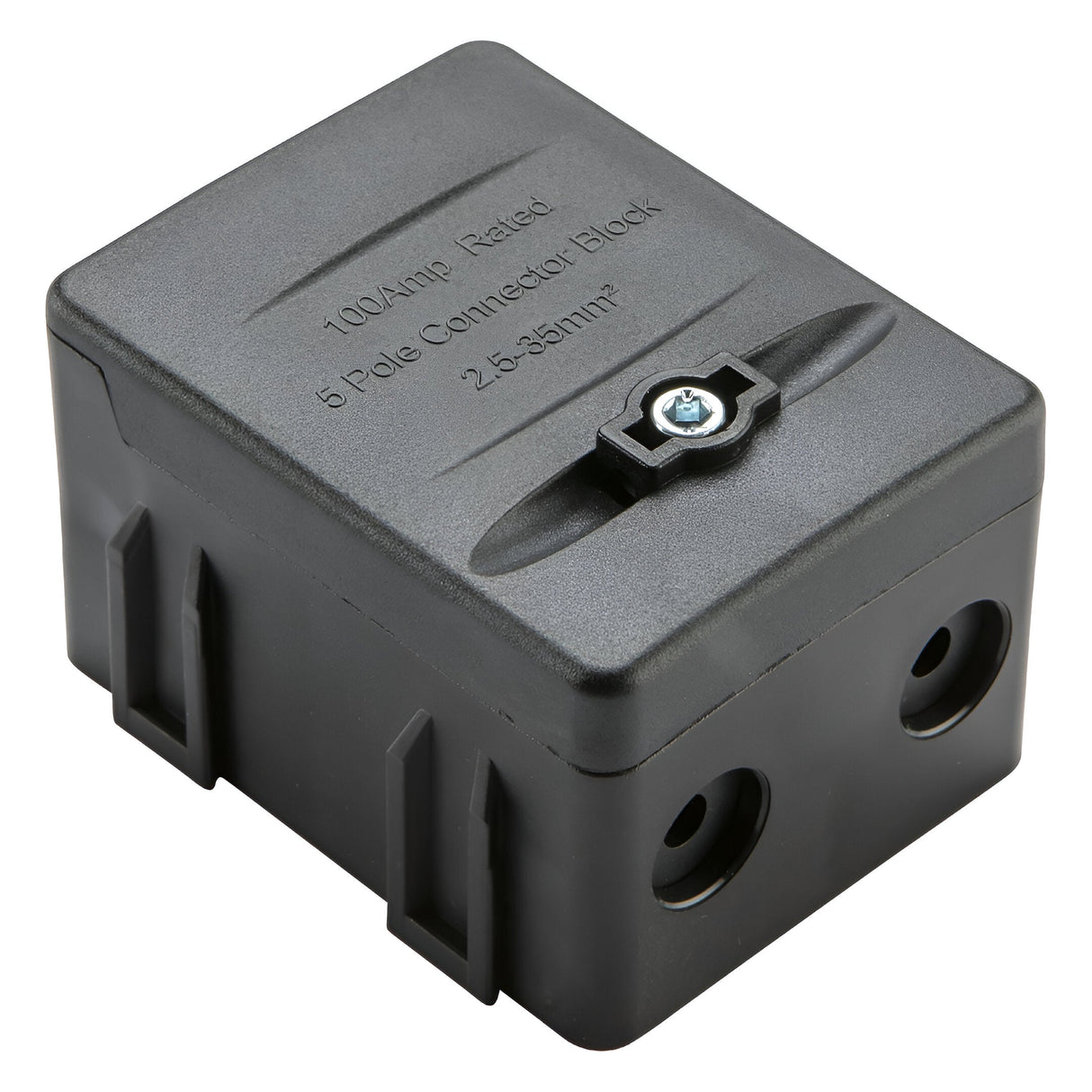 100A 5-Way SP Connector Block - Black (L2)