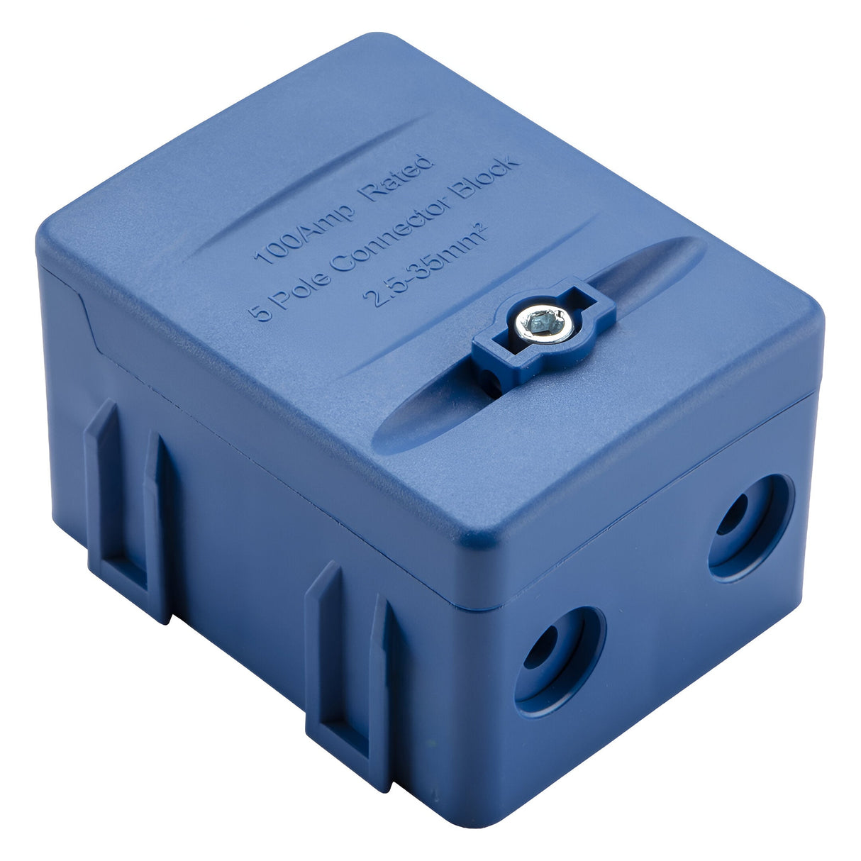 100A 5-Way SP Connector Block - Blue (N)