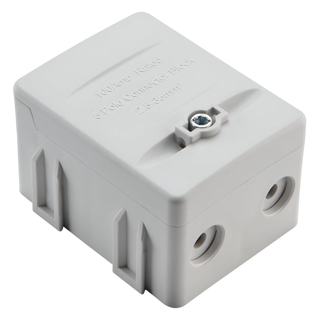 100A 5-Way SP Connector Block - Grey/White (L3)