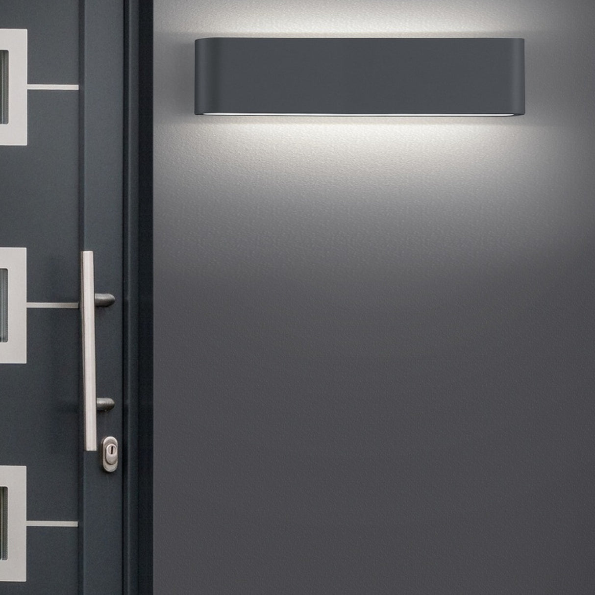 Thames II LED Up Down Outdoor Wall Light – Anthracite