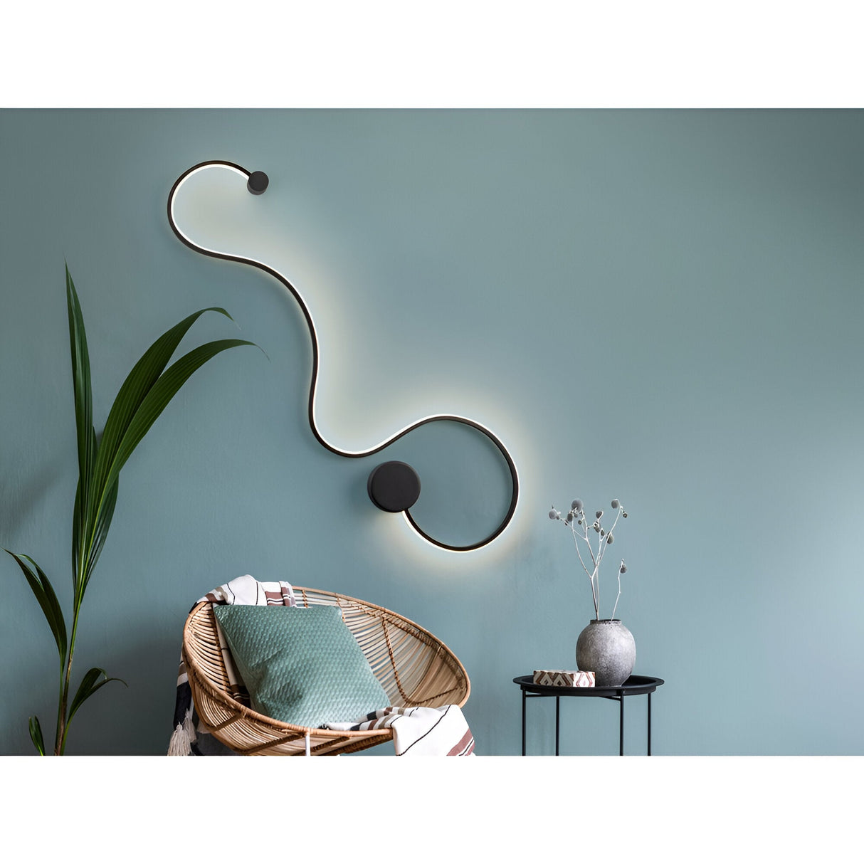 Grafos LED Large Wall Light 19.5W 3000K - Matte Black