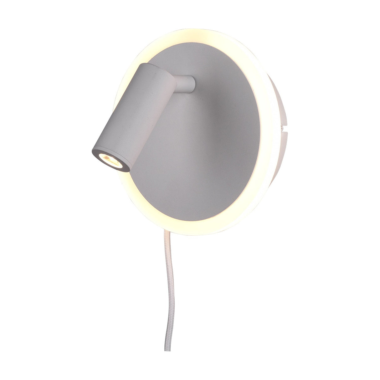 Jordan 2 Light LED Wall Light – Matt White