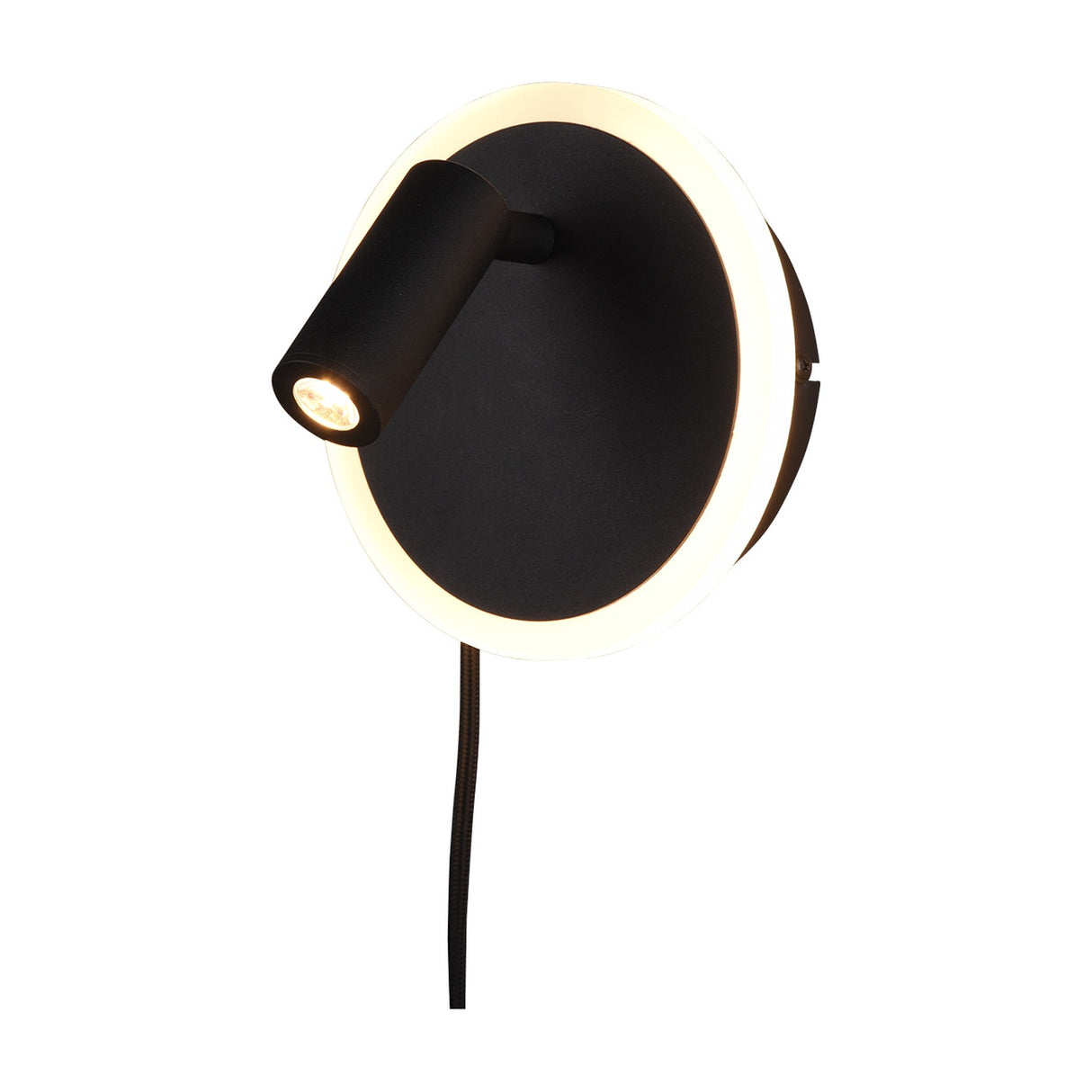 Jordan 2 Light LED Wall Light – Matt Black