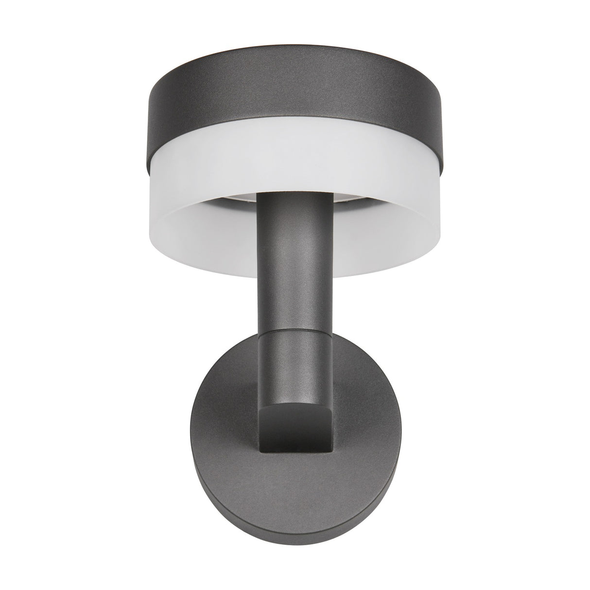 Mackenzie LED Glass Outdoor Wall Light – Anthracite