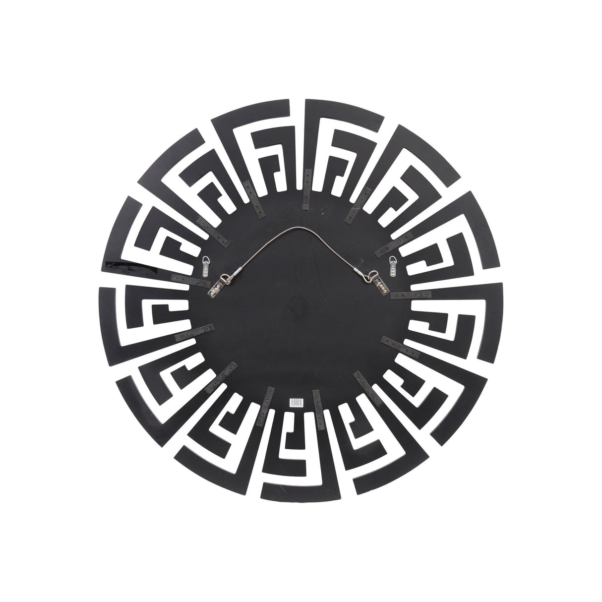 Claridge Deco Round Wall Mirror Gold - 120cm