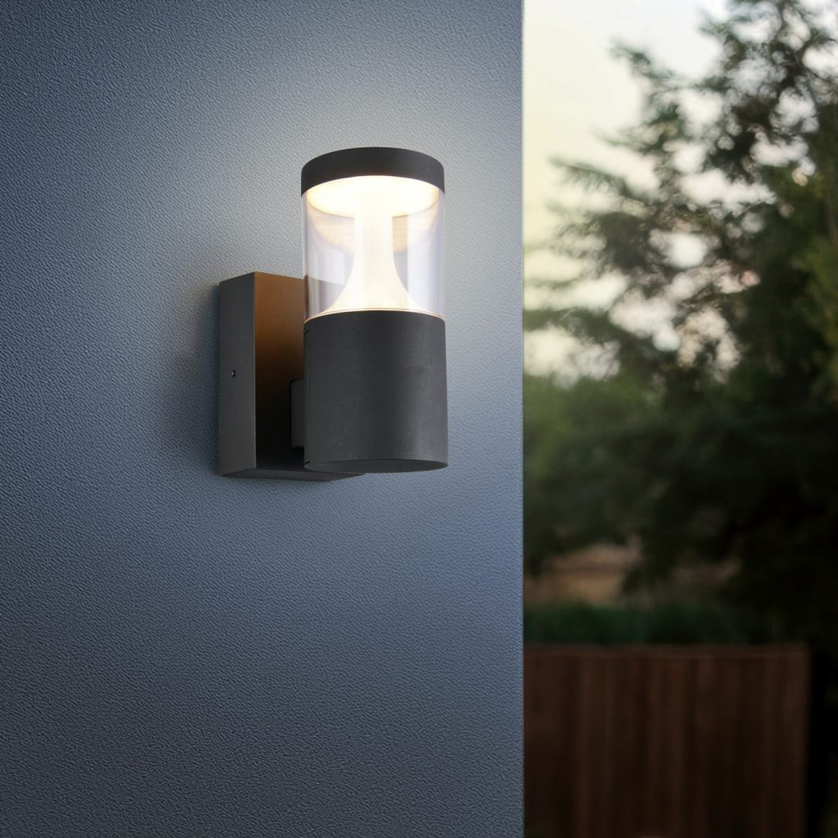 Tagus LED Outdoor Wall Light – Anthracite