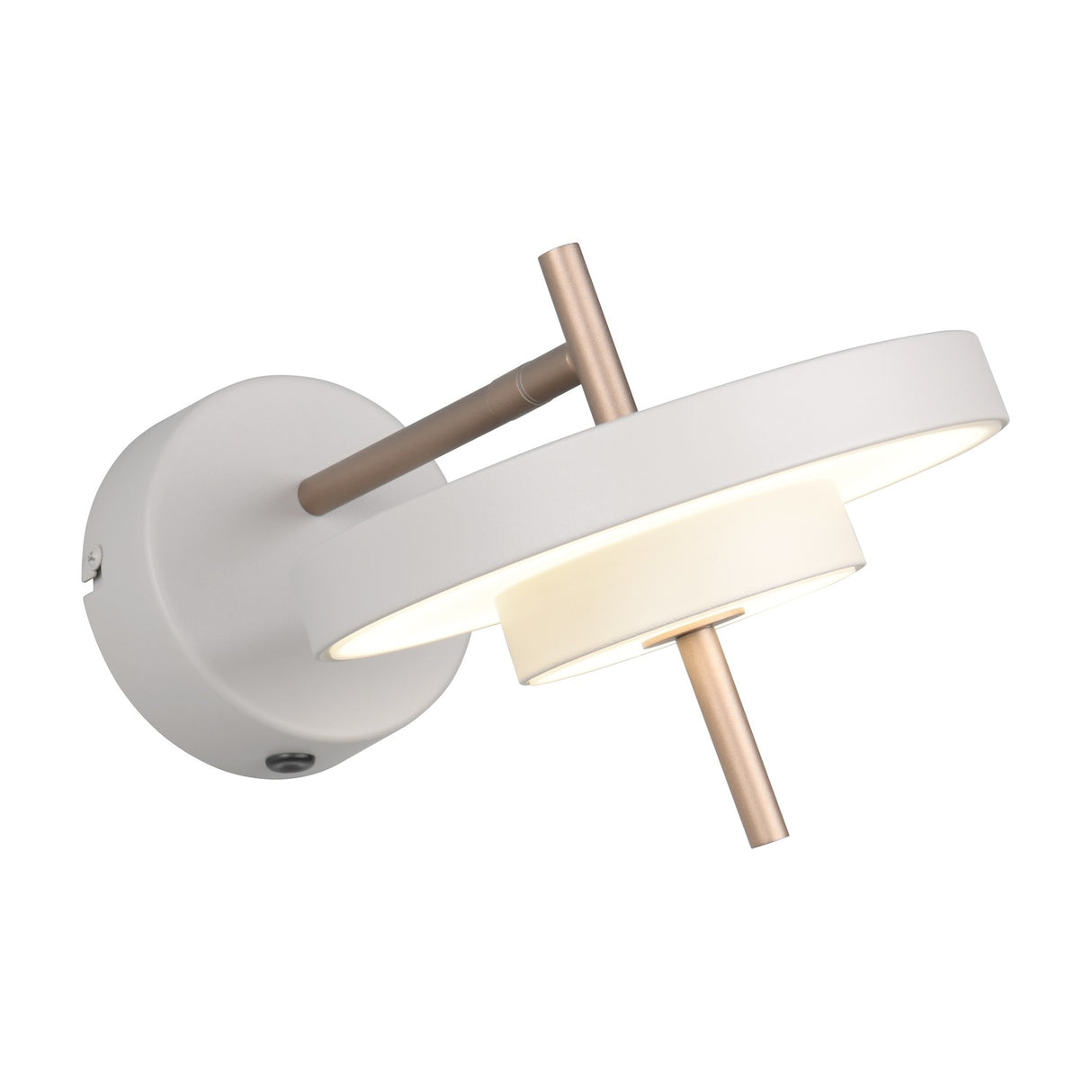 Keaton LED Wall Light – Warm Grey