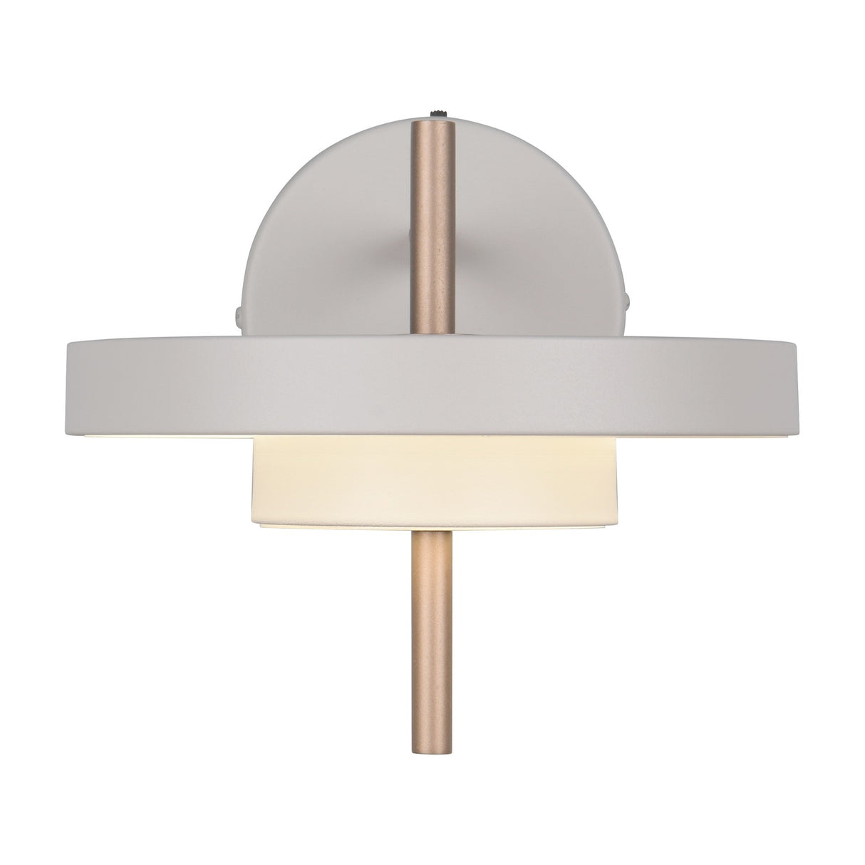 Keaton LED Wall Light – Warm Grey