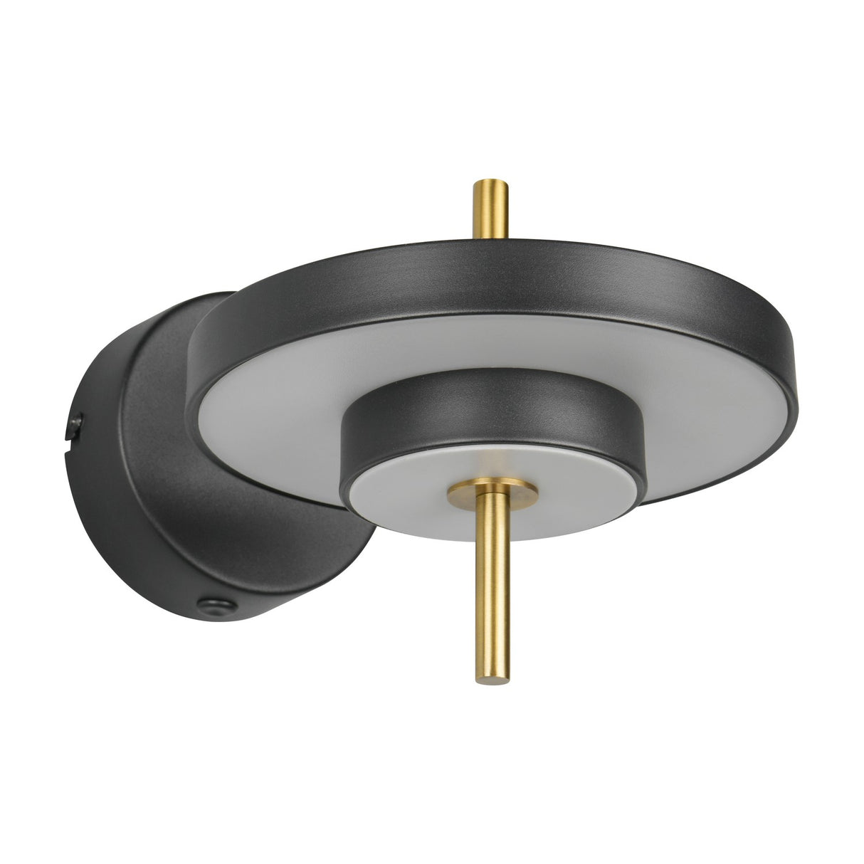 Keaton LED Wall Light – Black & Gold