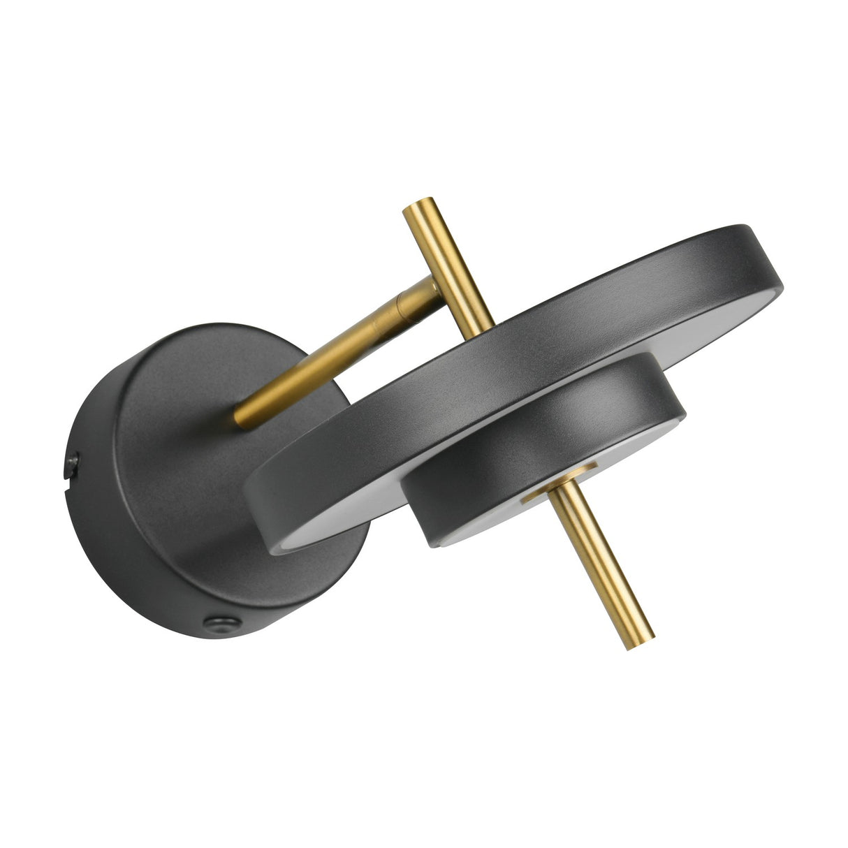 Keaton LED Wall Light – Black & Gold