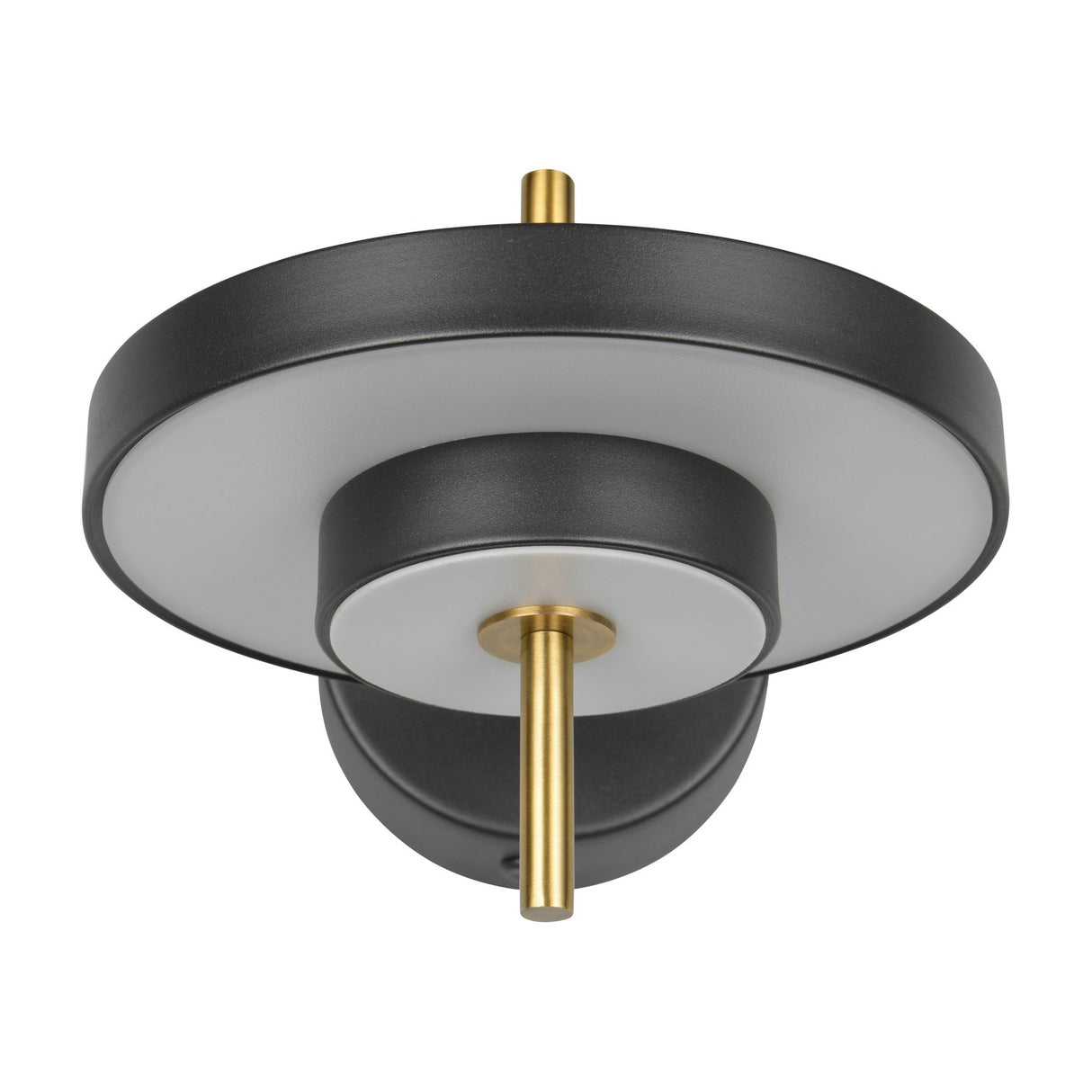 Keaton LED Wall Light – Black & Gold